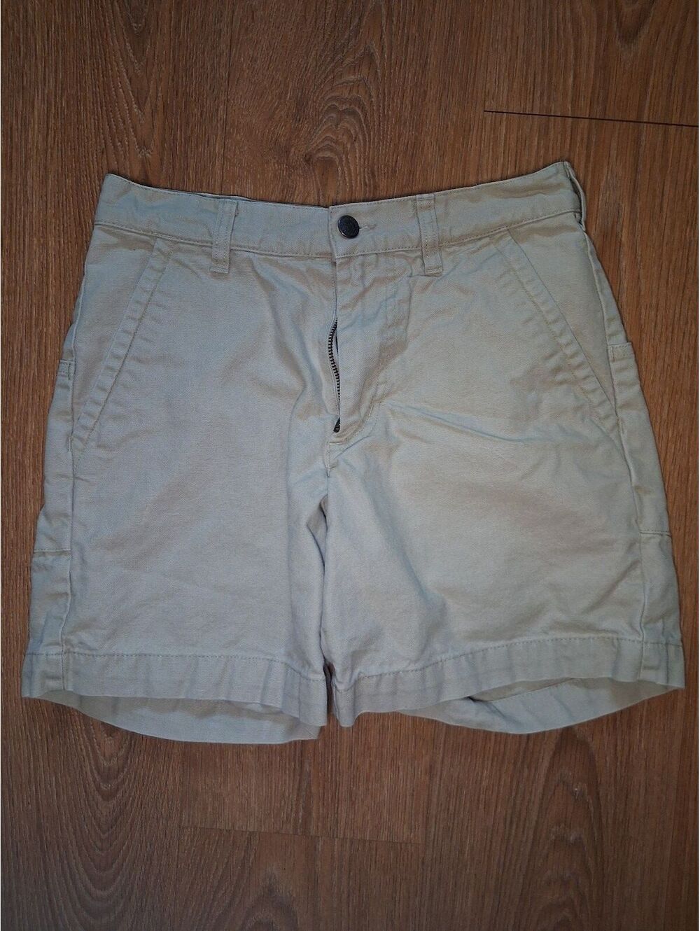 Patagonia Khaki Cargo Shorts Mens W28 Organic 100% Cotton